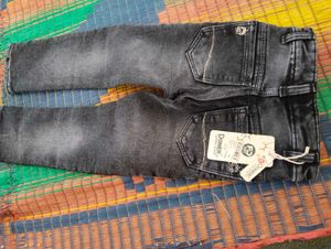 Stylish Grey Denim Jeans