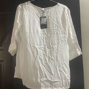 Flare Fit Embroidered Round NeckVisit >Top