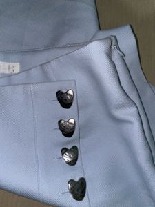 Cute Heart Button Skirt