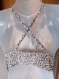 Leopard Print Sports Bra