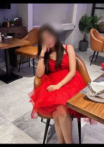 Stunning Red Tiered Party Dress