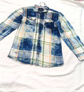 Stylish boy's Plaid Shirt