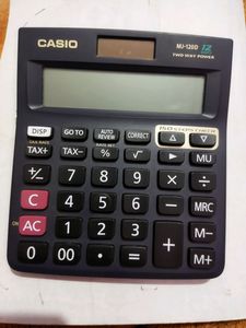 CASIO MJ-120D calculator