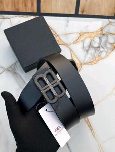 Balenciaga BB Logo Belt