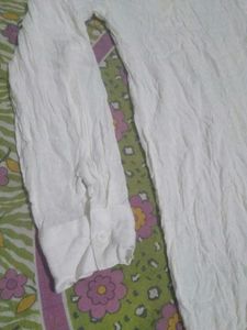 White Collared Button-Down Tunic