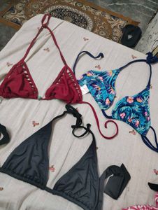 Bikini Tops - 3 Piece Set
