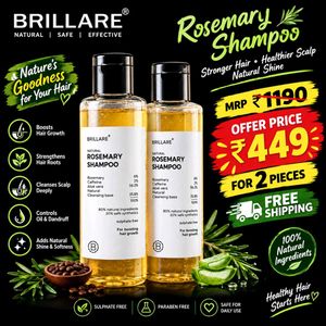 Brillare Natural Rosemary Shampoo