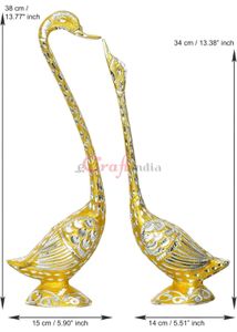 Elegant Swan Decor Set