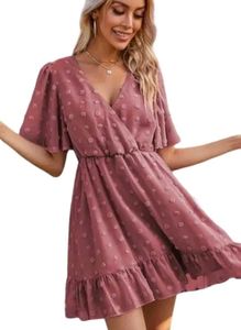 Dark Pink Dress 🌷🛍️
