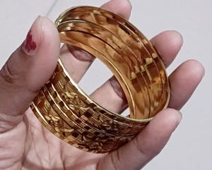 Gold Plated Bangles