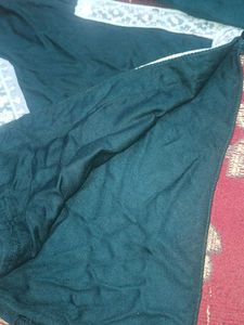 Stylish Black Kurta Set with White Embroidery