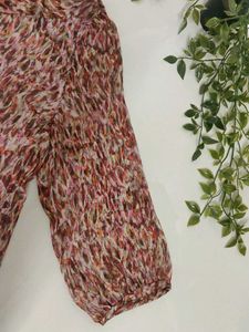 Stylish Printed Long Sleeve Blouse🍂💐