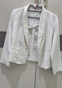 White Blazer