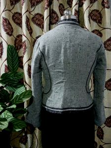 Grey Korean Made Coat