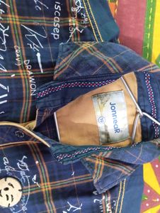 kids Plain Graphic Shirt