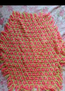 Retro Crochet Starburst Table Runner