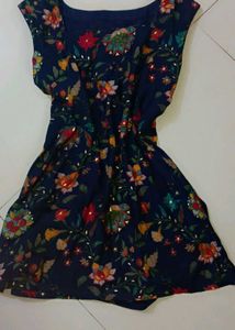 Y2k arcylic printed kurti
