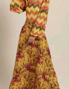 Stylish Mustard Elegant Kurta Set
