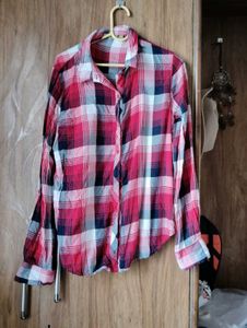 Plaid Checkered Casual Shirts Set