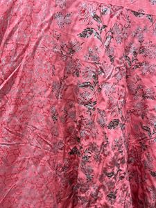 Pink Printed Anarkali Kurta
