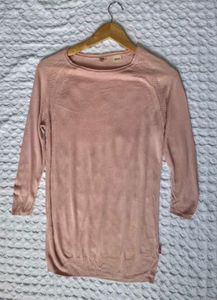 Levi's Light Pink Long Sleeve Top