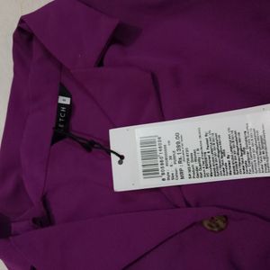 Purple Trendy Dress