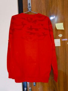 Red Camouflage Sweatshirt