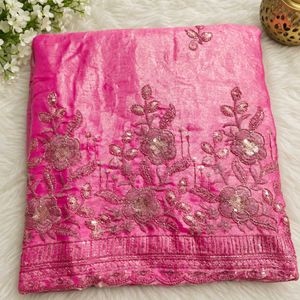 Stunning Pink Embroidered Kurta Set
