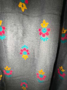 Beautiful Printed Grey Kurta