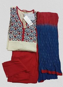Block Print Cotton Suit (3 piece)
