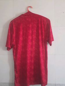 Adidas Red Polo Shirt
