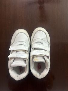 White Velcro Sneakers