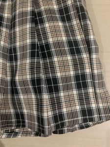 Plaid Pleated Skirt