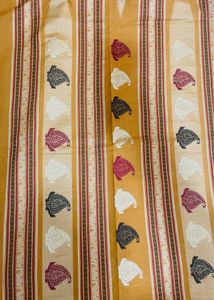 Pure Cotton Fabric with Polka Dots
