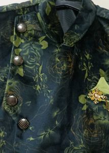 Floral Patterned Waistcoat