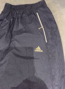 Adidas Black Track with Gold Detailing