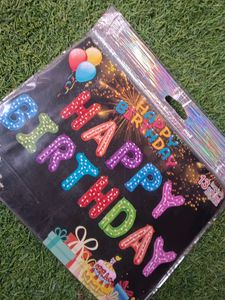 Happy Birthday Letter Balloons
