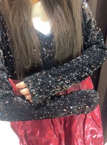 Sparkly Black &amp; Pink Gown❤️