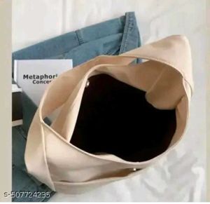 White Canvas Sling Bag