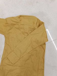 Terno Mustard Yellow Casual Shirt