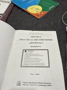 Physics Practical Record Book