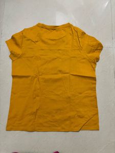 Roadster Yellow Striped T-Shirt combo