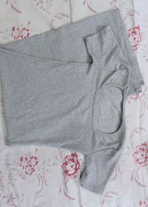 Grey Crew Neck T-Shirt