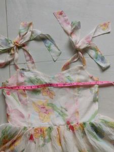 Floral Tiered Ruffle Dress