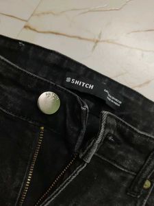 Men's Black Denim Jeans