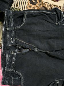 Zara Black Cargo Pant