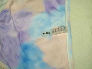 Tie-Dye High-Waisted Bikini Bottom