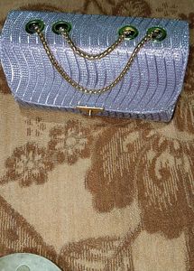 Sparkly brand new Pink Chain Handbag