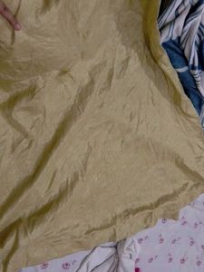 Golden Ethnic gher frock
