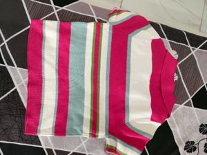 Striped Polo T-Shirt